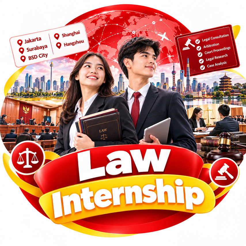 Law Internship Jakarta China Indonesia AM
